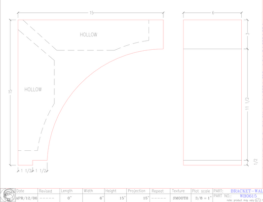 Wall Bracket | WB0615