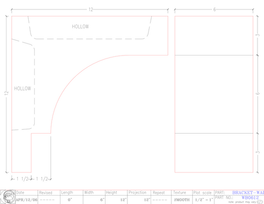 Wall Bracket | WB0612