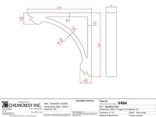 Large Wall Bracket | V404