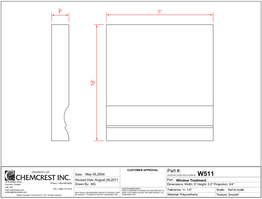 Pilaster Base Block | W511