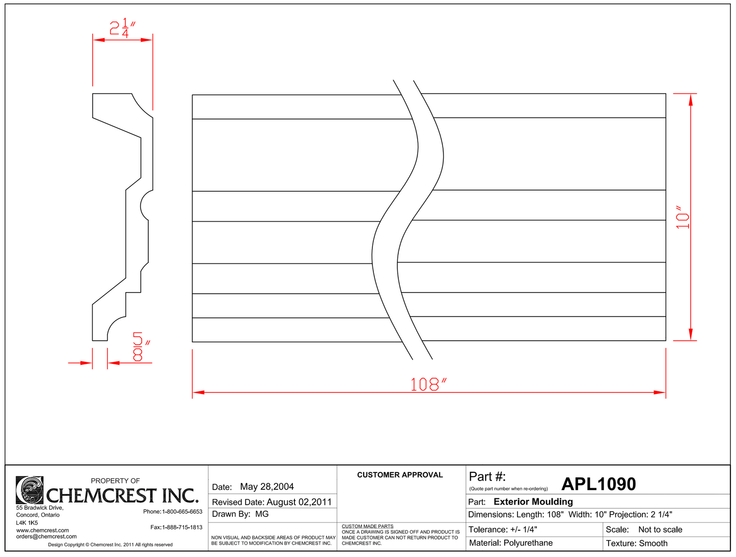 DOOR/WINDOW PILASTER