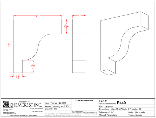 Modillion Block | P440