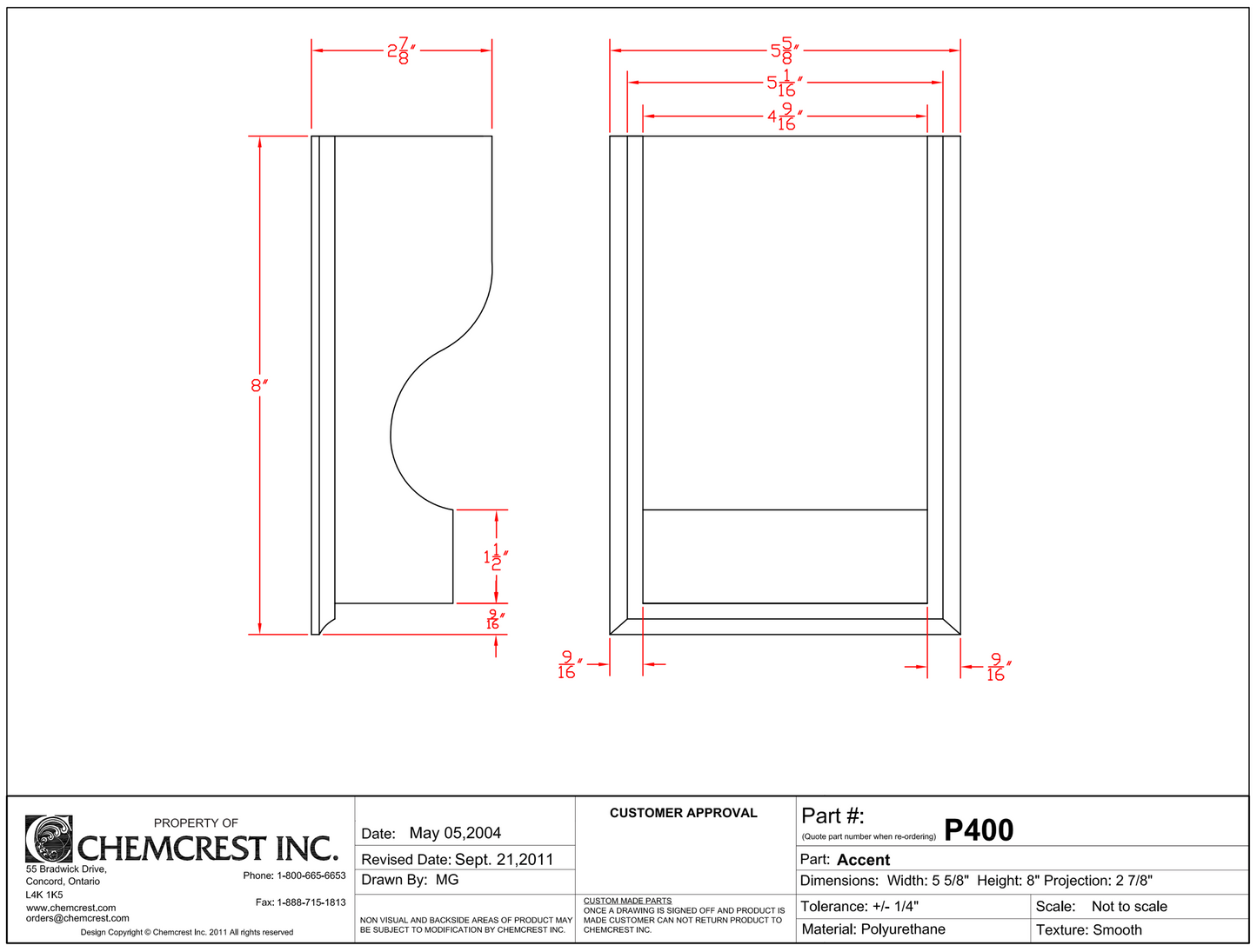 Modillion Block | P400