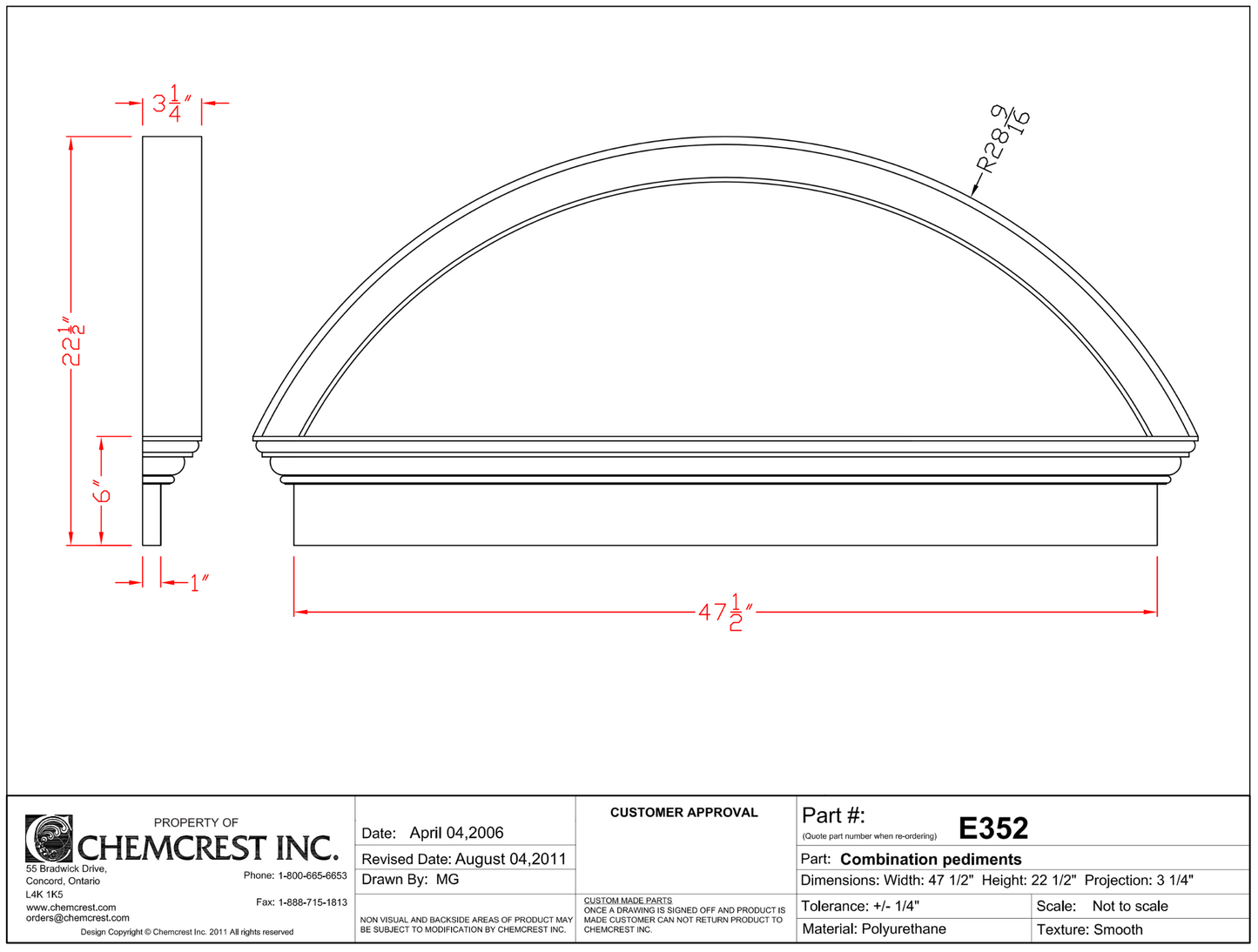 Pediment | E352