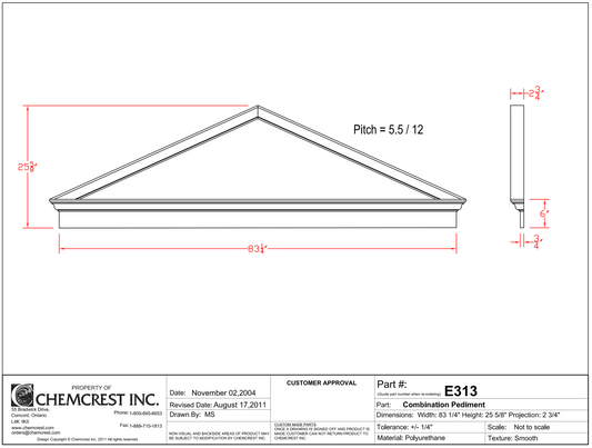 Pediment | E313