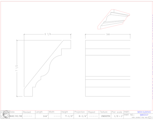 Crown Moulding | M8557