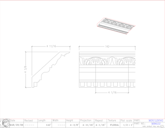 Crown Moulding | M8622