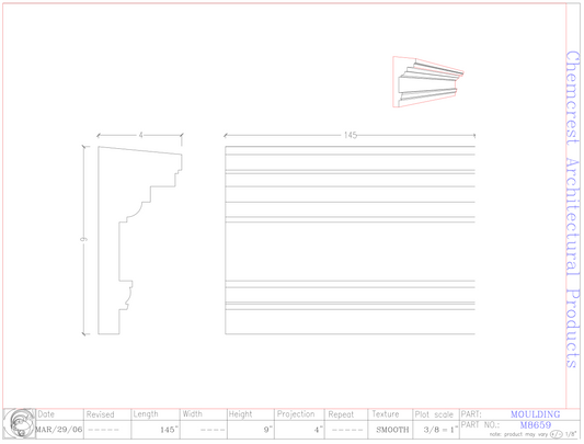 Crown Moulding | M8659