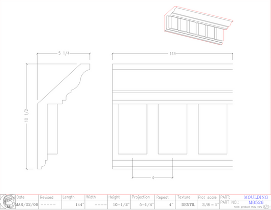 Crown Moulding | M8526