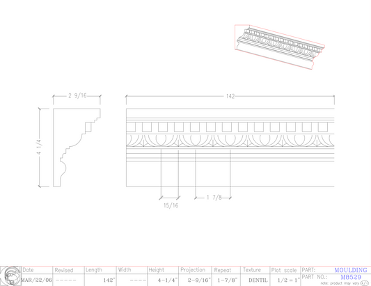Crown Moulding | M8529