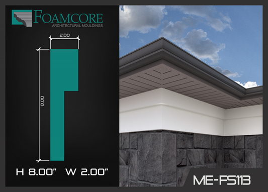 Flat Stock Cornice | ME-FS113