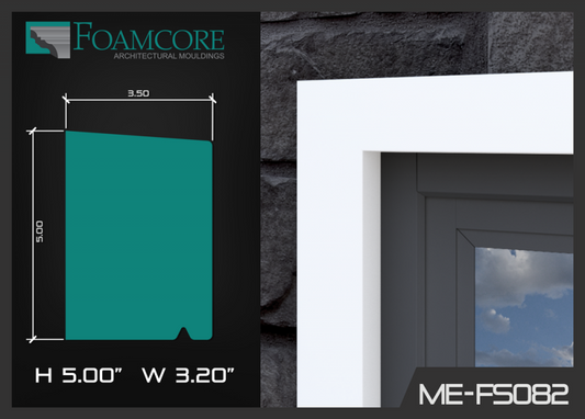 Flat Stock Window Casing | -FS082