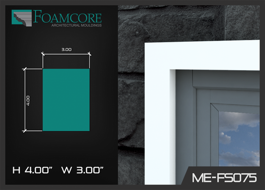 Flat Stock Window Casing | ME-FS075