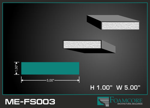 Flat Stock Window Trim | FS003