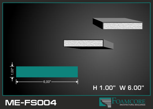 Flat Stock Window Trim | FS004