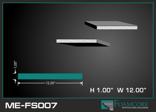 Flat Stock Window Trim | FS007