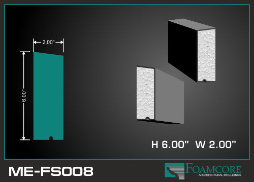 Flat Stock Window Trim | FS008