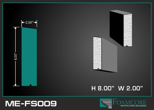 Flat Stock Window Trim | FS009