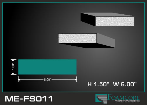 Flat Stock Window Trim | FS011