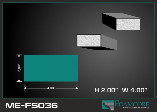 Flat Stock Window Trim | FS036 (STN - 204)