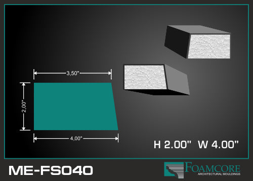 Flat Stock Window Sill | FS040