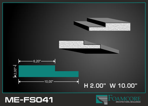 Flat Stock Cornice | ME-FS041