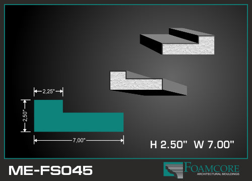 Flat Stock Window Trim | FS045