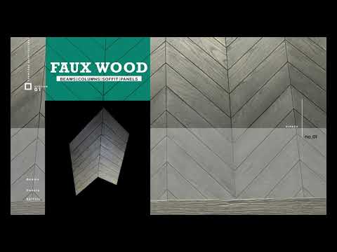 CHEVRON WOOD WALL PANEL