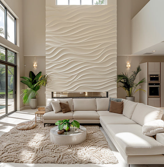 Wave Pattern Wall Panel