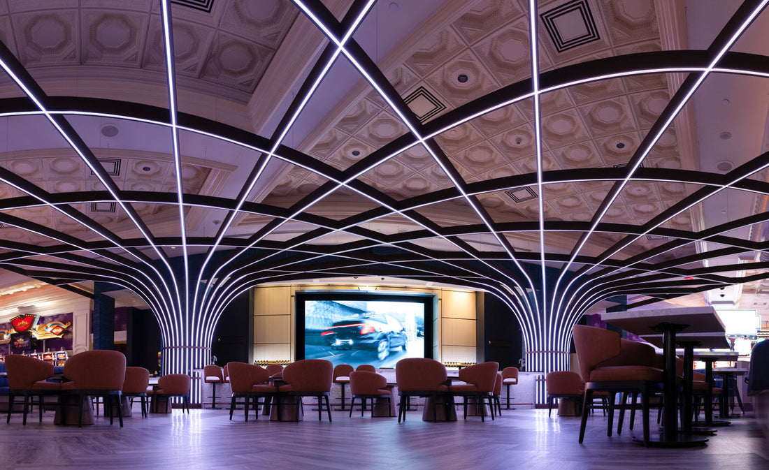 Triangular Splash Bar Fallsview Casino's SPLASH BAR Design – FOAMCORE ARCHITECTURAL ELEMENTS