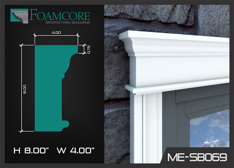 Window Header | SB069 – FOAMCORE ARCHITECTURAL ELEMENTS