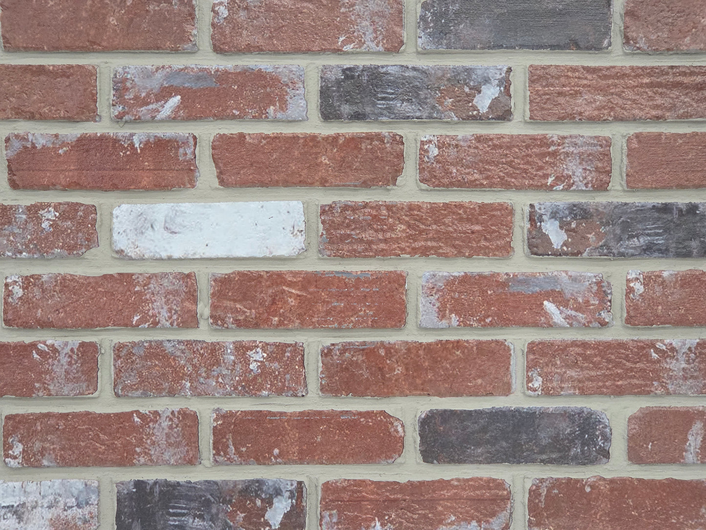 Red-Orange Tone- Faux Brick Panels | 5.5 sq ft (Copy)