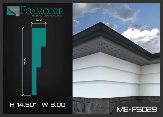 Flat Stock Cornice | ME-FS029
