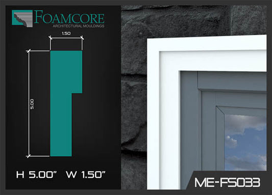 Flat Stock Window Trim | FS033