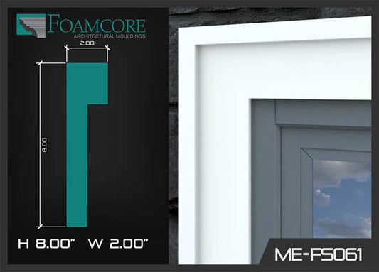 Flat Stock Window Trim | FS061 (DRS-2515)