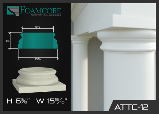 Attic Column Cap | ATTC12