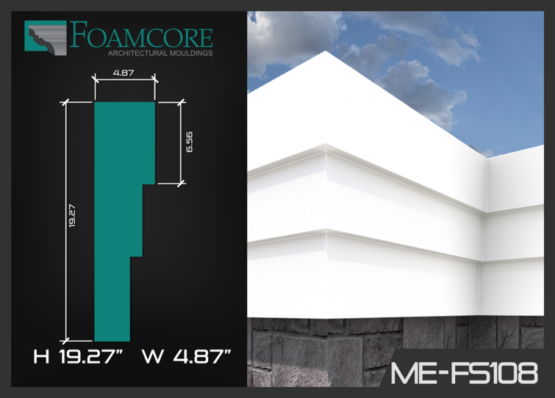 Flat Stock Cornice | ME-FS108