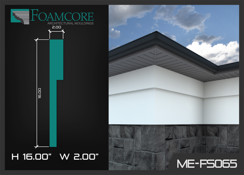 Flat Stock Cornice | ME-FS065