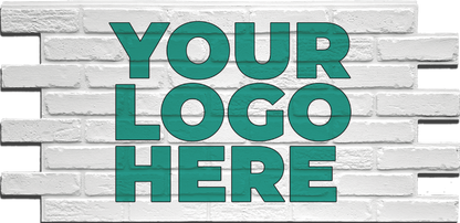 Custom Logo Brick Panels | 5.5 Sqft