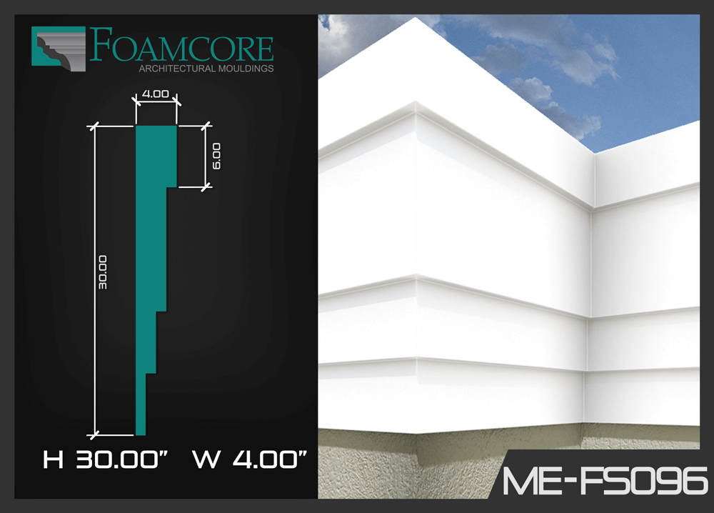 Flat Stock Cornice | FS096