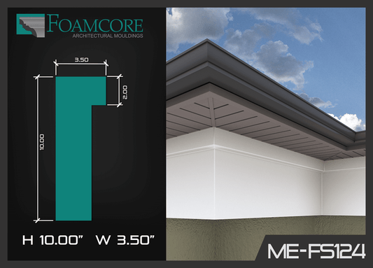 Flat Stock Cornice | FS124