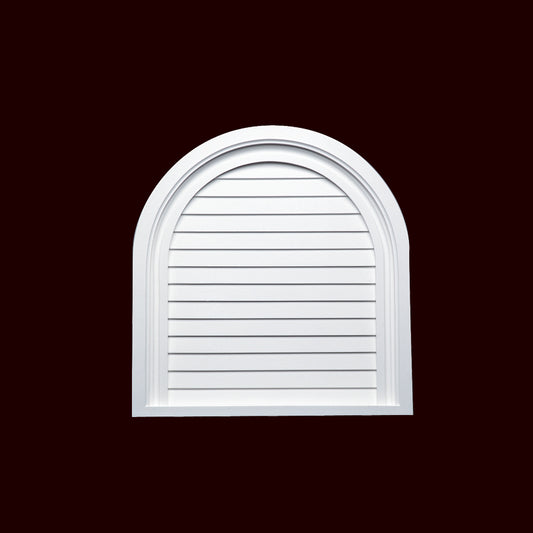 Decorative Round Top Louver