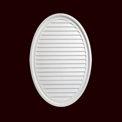 Decorative Oval Louver | Vertical