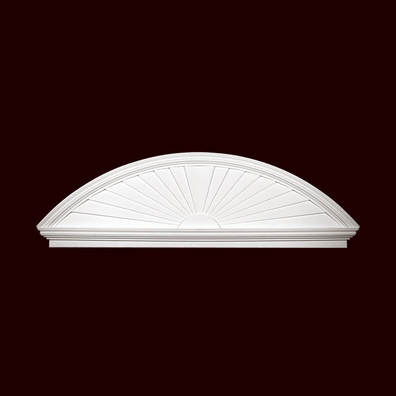 Horizon Pediment with Mantel | HPM6828-P