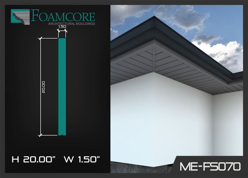 Flat Stock Cornice | ME-FS070