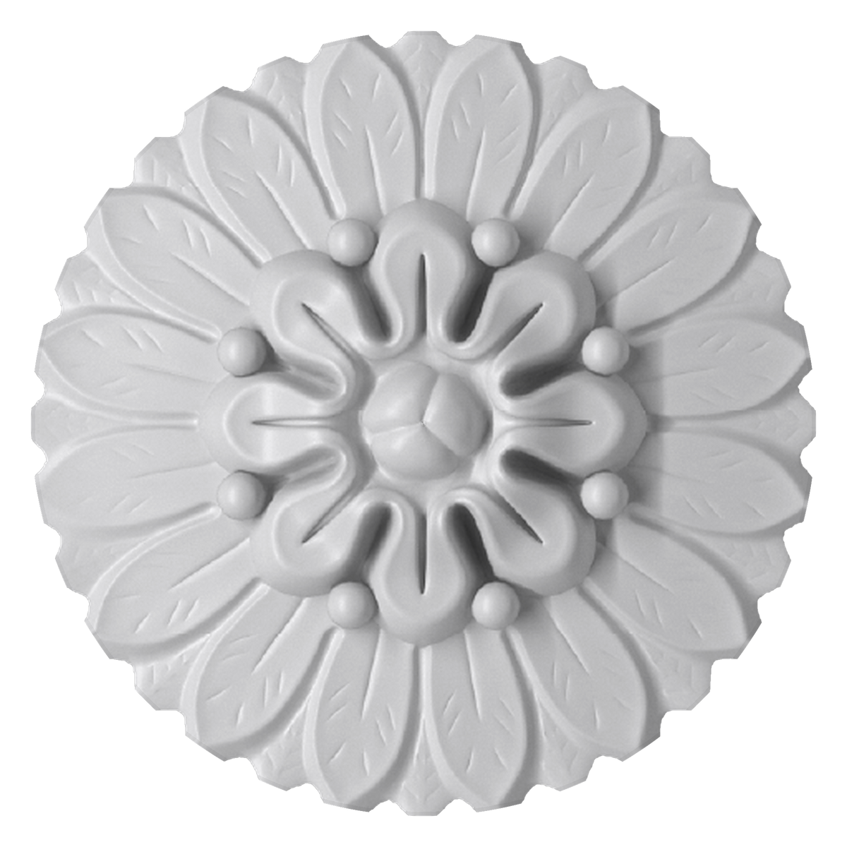 M102 6" ceiling medallion, Foamcore