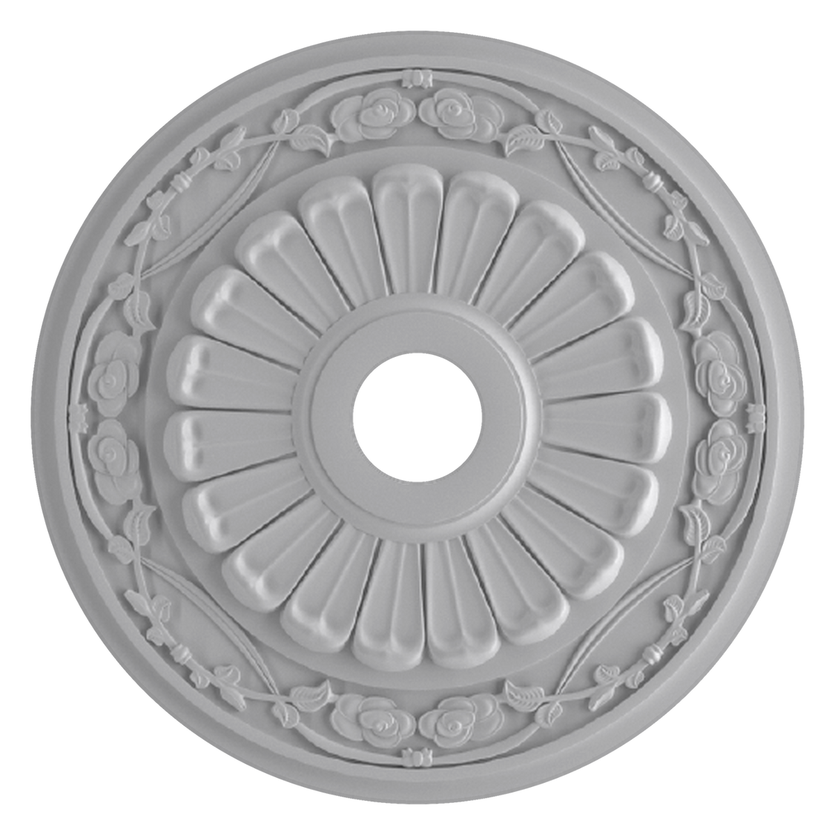 M570 24" ceiling medallion, Foamcore