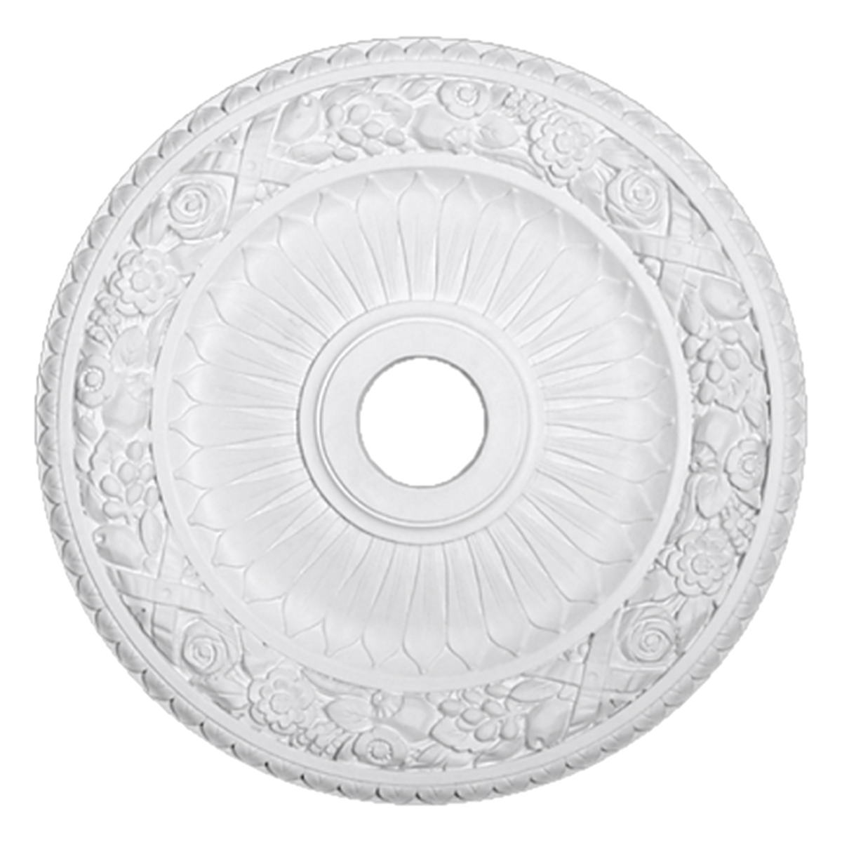 ME-CM-115 24" ceiling medallion, Foamcore