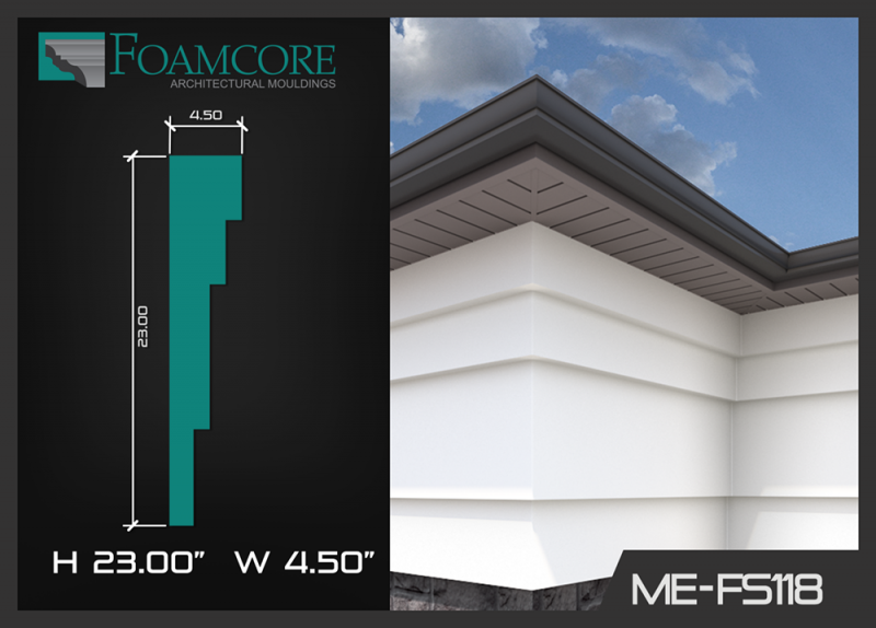 Flat Stock Cornice | ME-FS118