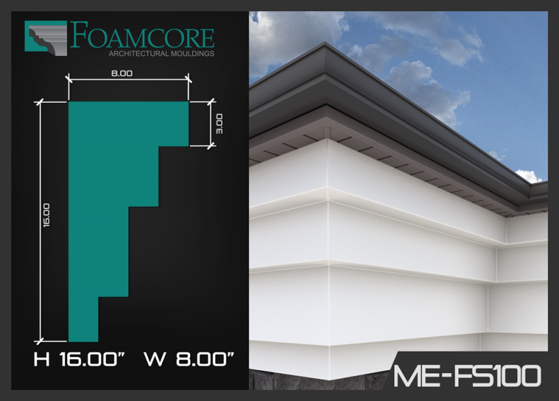 Flat Stock Cornice | ME-FS100